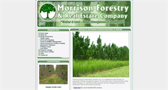 Desktop Screenshot of morrisonforestry.com